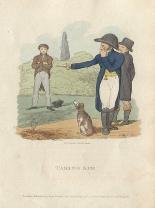 Item #326 Taking Aim. Richard Dagley, artist and engraver