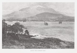 Item #3319 Hobart, from Kangaroo Point. Tasmania. After Frederic B. Schell