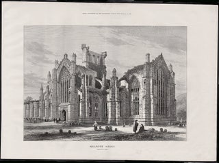 Item #3332 Melrose Abbey, Scotland. After S. Read