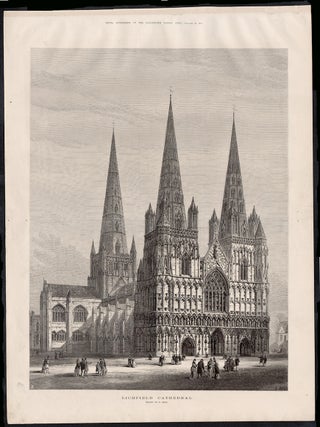 Item #3337 Lichfield Cathedral. After Samuel Read
