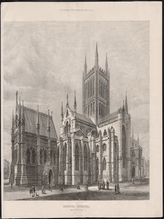 Item #3338 Hereford Cathedral. After Samuel Read