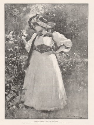 Item #3393 Amrei's Garden. After Adolphe Birkenruth