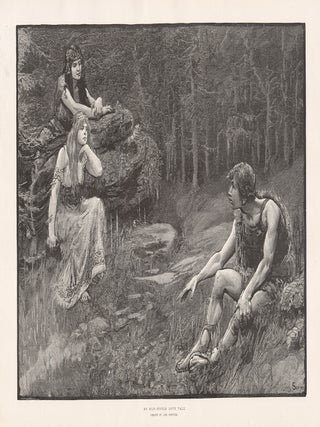 Item #3413 An Old World Love Tale. After Amy Sawyer