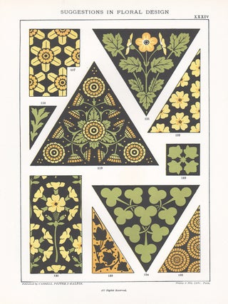 Item #3460 Suggestions in Floral Design. After Frederick Hulme