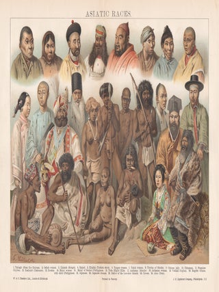 Item #3509 Asiatic Races. Gustav Mutzel