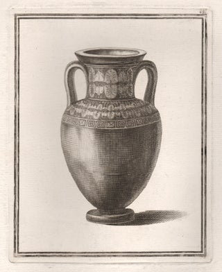 Item #3679 Hamilton Greek Vase - Attic Neck Amphora. Pierre Francois Hugues D'Hancarville, author