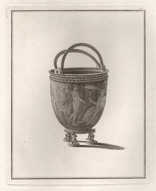 Item #3680 Hamilton Greek Vase - Apulian situla - Dionysus and Ariadne. Pierre Francois Hugues...