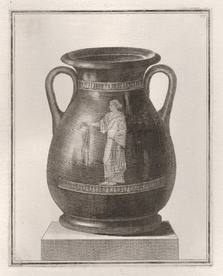 Item #3683 Hamilton Greek Vase - Attic pelike. Pierre Francois Hugues D'Hancarville, author