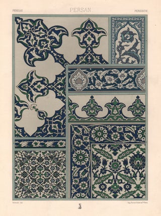Item #3708 L'Ornement Polychrome - Persian. Schmidt, lithographer