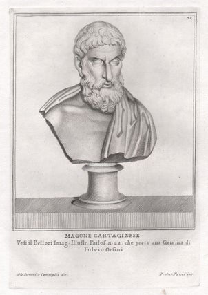 Item #3802 Magone Cartaginese (Magone of Carthage). Pazzi after Giovanni Domenico Campiglia