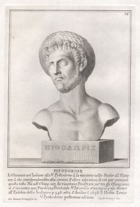 Item #3810 Pitodoride (Pitodorida or Pitodorides of Pontus). Carlo Gregori after Giovanni...