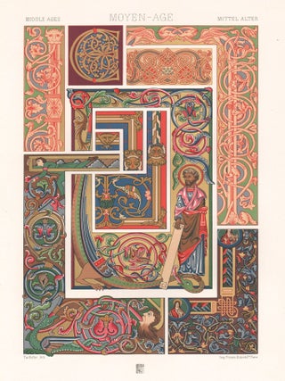 Item #3876 L'Ornement Polychrome - Middle Ages. Schmidt, lithographer