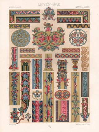 Item #3880 L'Ornement Polychrome - Middle Ages. Schmidt, lithographer