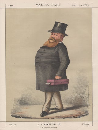 Item #3998 Hugh Childers (Vanity Fair). Ape, Carlo Pellegrini