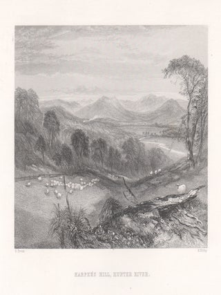 Item #4035 Harper's Hill, Hunter River. H Bibby after John Skinner Prout