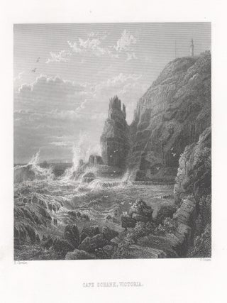 Item #4036 Cape Schank, Victoria. C Cousen after Nicholas Chevalier