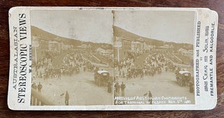 Item #4056 Arrival of Australian Contingents for Transvaal in Albany Nov 5th, 1899. Craig and Solin