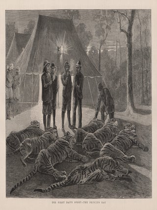 Item #4067 The First Day's Sport - The Prince's Bag (India). The Graphic