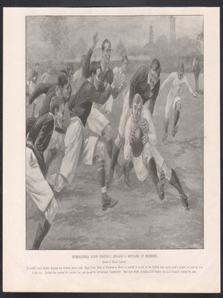 International Rugby Football : England v Scotland, at Richmond.