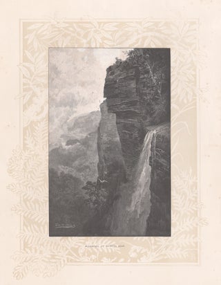 Item #4097 Waterfall at Govett's Leap (Blue Mountains). After Frederick B. Schell
