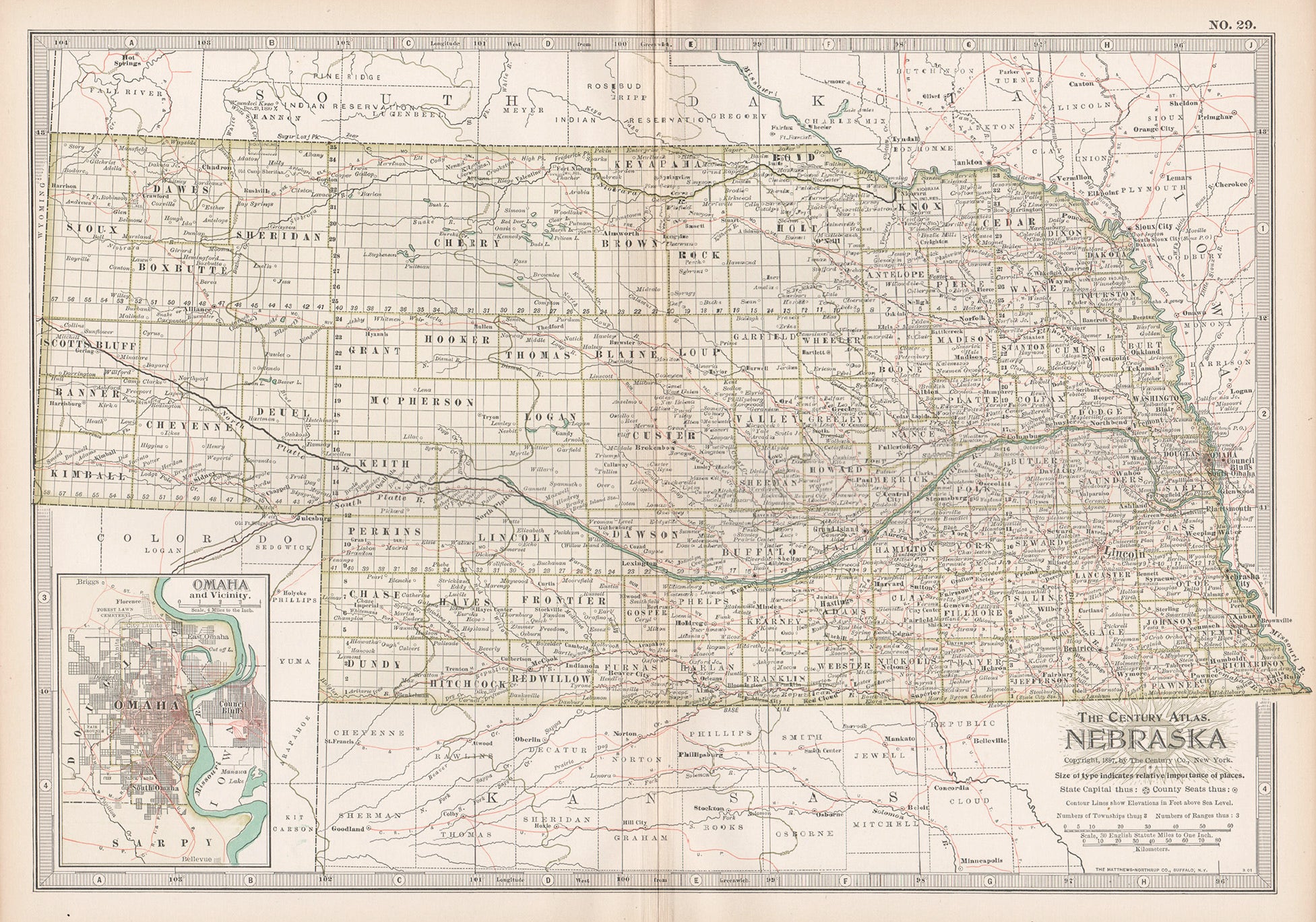 Nebraska | The Century Atlas