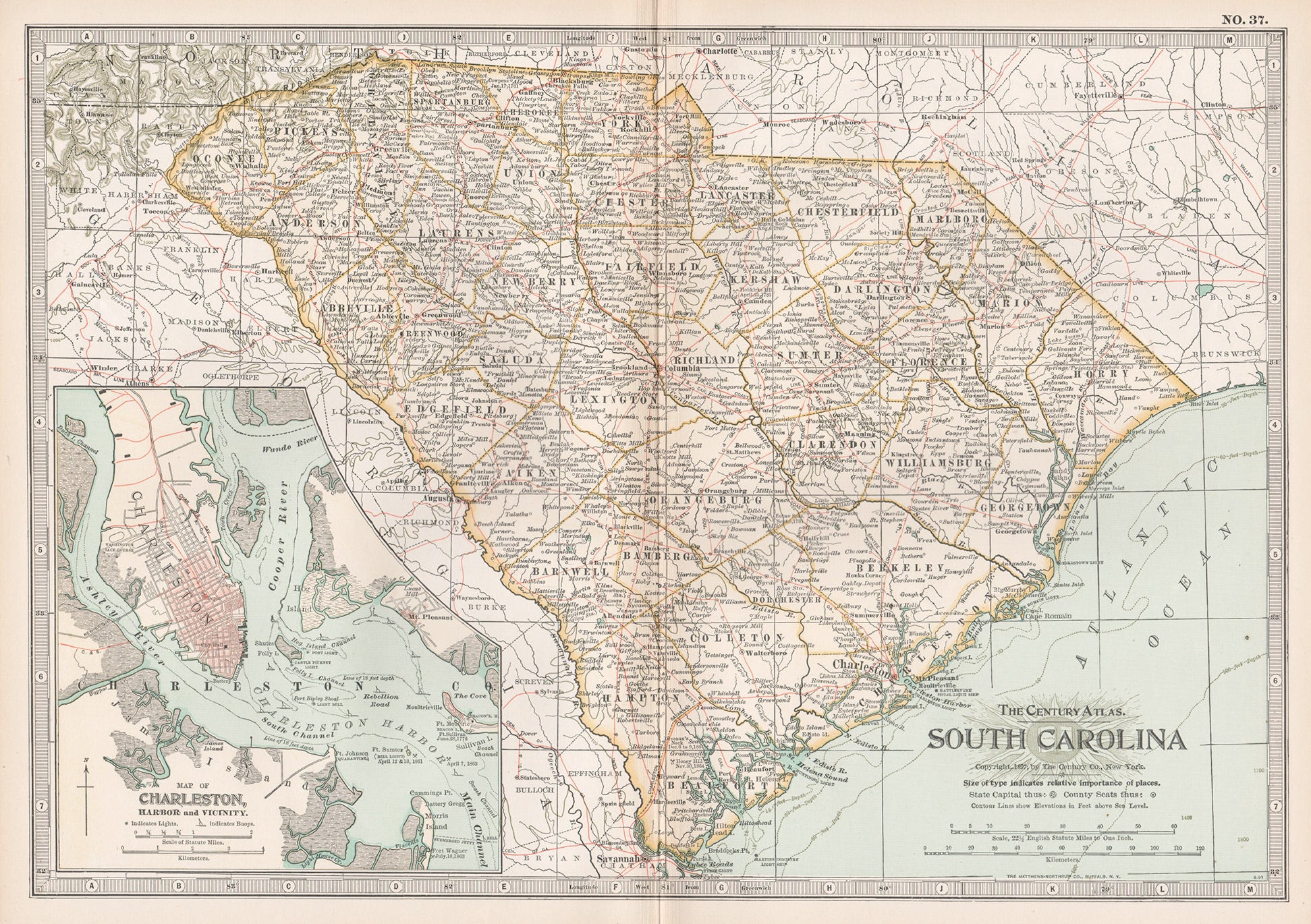 South Carolina | The Century Atlas