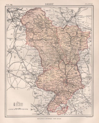Item #4197 Derby, Derbyshire. The Encyclopaedia Britannica