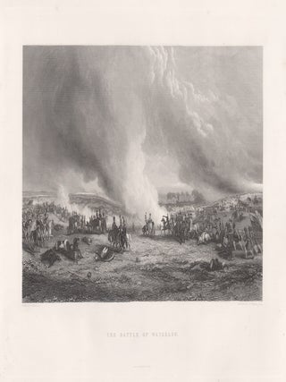Item #4329 The Battle of Waterloo. John Willmore after George Jones RA