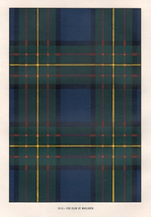 Item #4346 The Clan of MacLaren (Tartan). James Grant, author