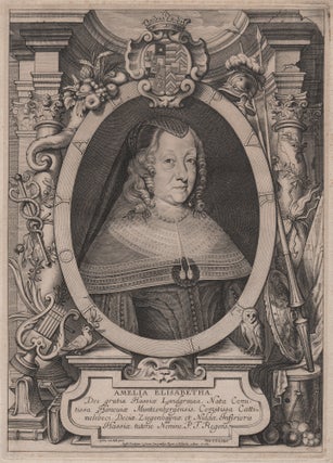 Item #4360 Amelia Elisabetha. Pieter de Jode II after Anselmus Van Hulle