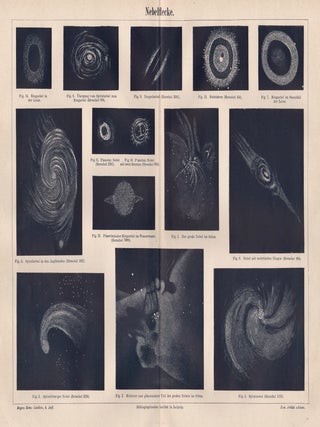 Item #4371 Nebelflecke (Nebulae). Anon