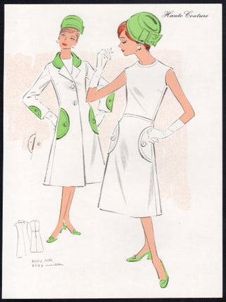 1970s French Fashion Design