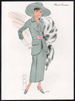 1970s French Fashion Design