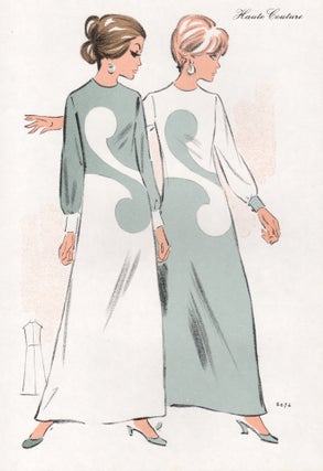 1970s French Fashion Design