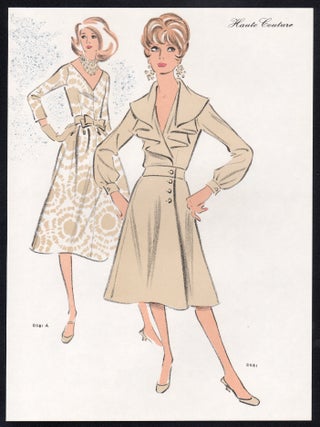 1970s French Fashion Design