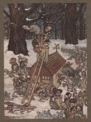 Item #4616 Peter Pan in Kensington Gardens. After Arthur Rackham