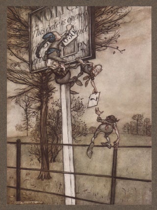 Item #4621 Peter Pan in Kensington Gardens. After Arthur Rackham