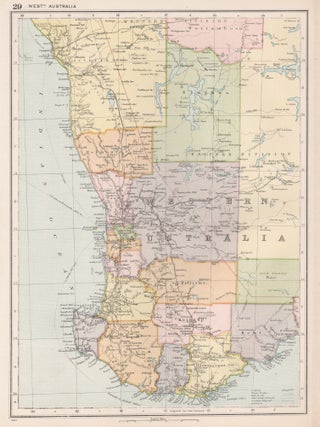 Item #4639 Western Australia. GW Bacon, publisher