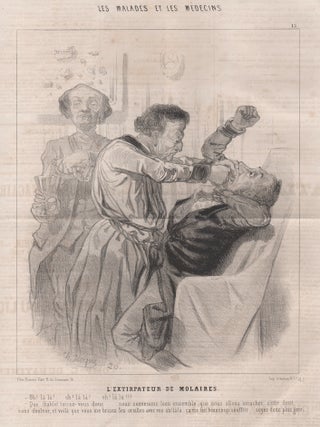 Item #5026 L'Extirpateur de Molaires. Charles Emile Jacque