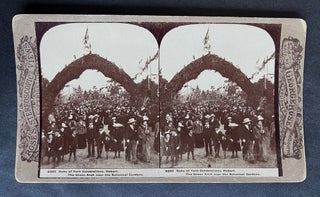 Item #5160 3202 Duke of York Celebrations, Hobart. The Green Arch near the Botanical Gardens....
