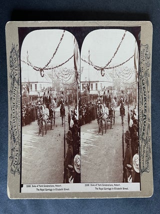 3208 Duke of York Celebrations, Hobart. The Royal Carriage in Elizabeth Street