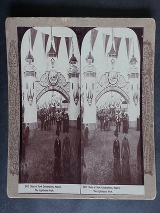 Item #5172 3417 Duke of York Celebrations, Hobart. The Lighthouse Arch. George Rose