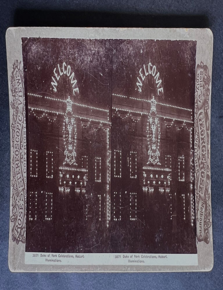 Item #5175 3871 Duke of York Celebrations, Hobart. Illuminations. George Rose.