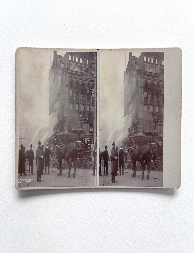 Item #5179 The fire at Anthony Horden's, Sydney, 1901. Anon.