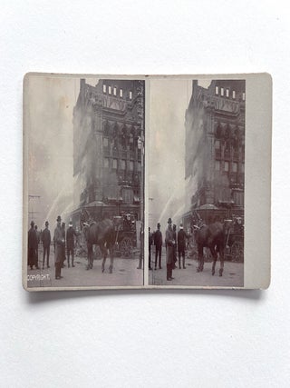 The fire at Anthony Horden's, Sydney, 1901