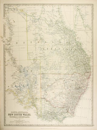 Johnston map of Eastern Australia. Keith Johnston.