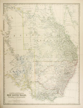 Item #533 Johnston map of Eastern Australia. Keith Johnston