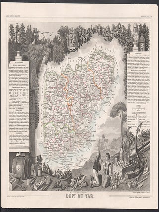 Item #568 French department - Var. Victor Levasseur