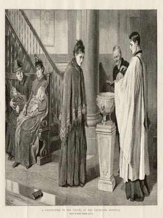 Item #609 A Christening in the Chapel of the Foundling Hospital. After Robert Barnes