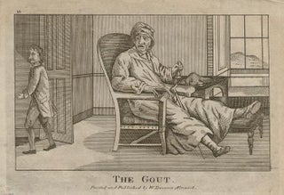 Item #627 Davison - The Gout. William Davison of Alnwick